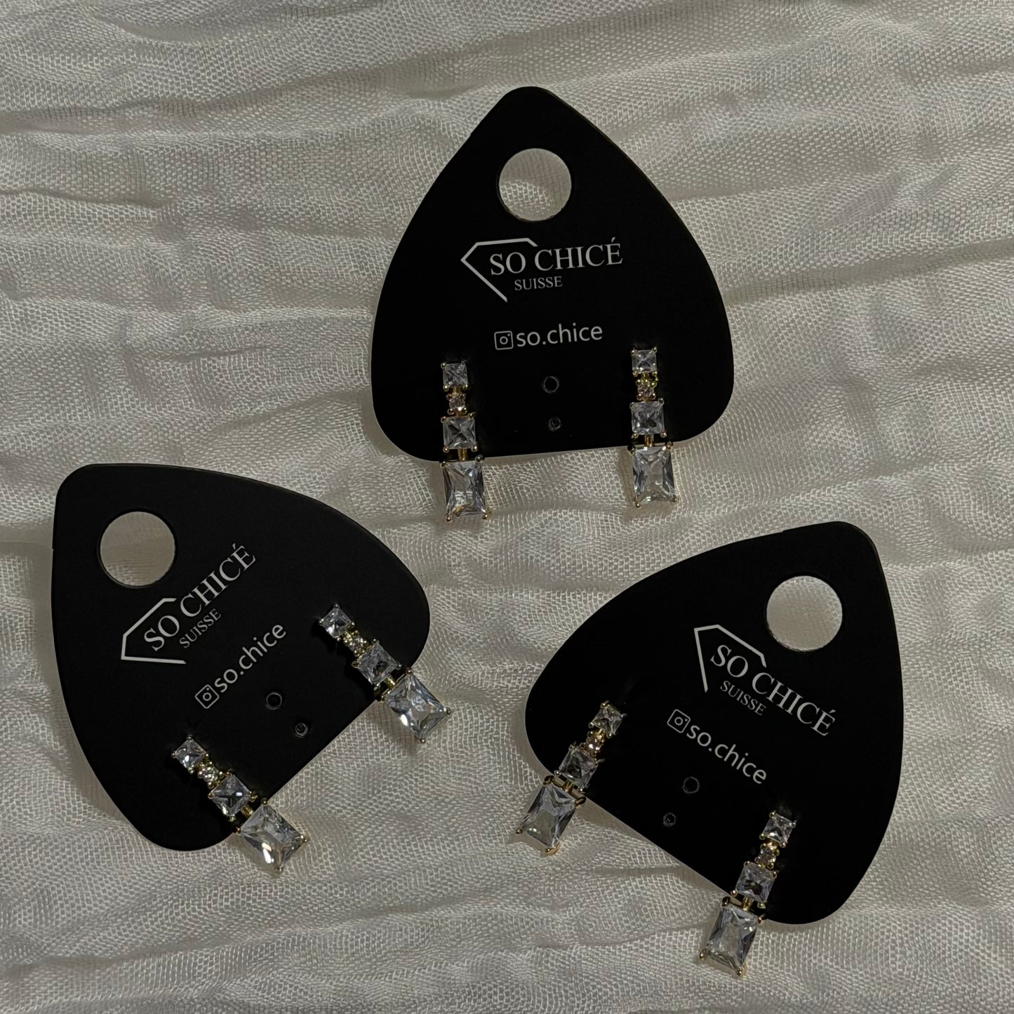 Modeschmuck Ohrstecker Gold farbe