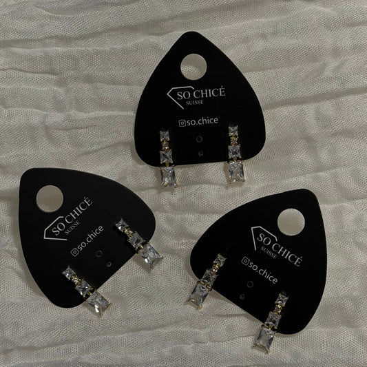 Modeschmuck Ohrstecker Gold farbe